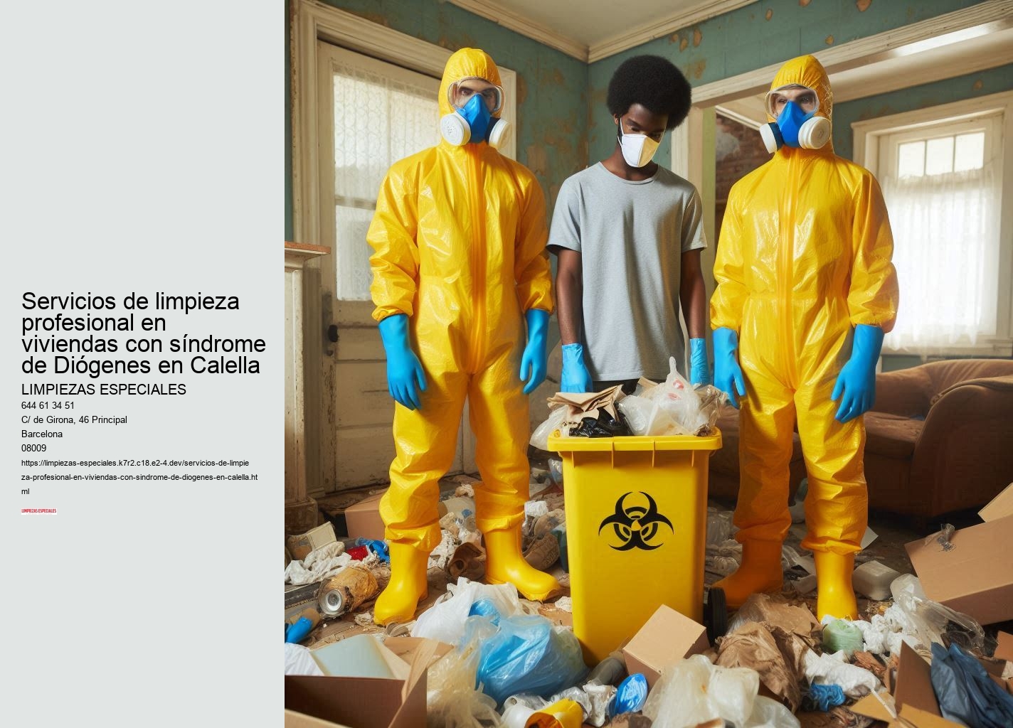 Eliminación de plagas y control de infecciones