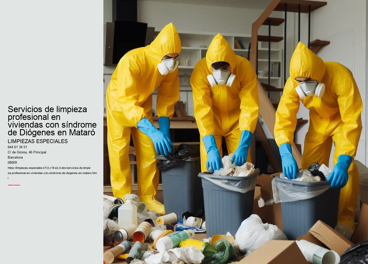 Eliminación de plagas y control de infecciones