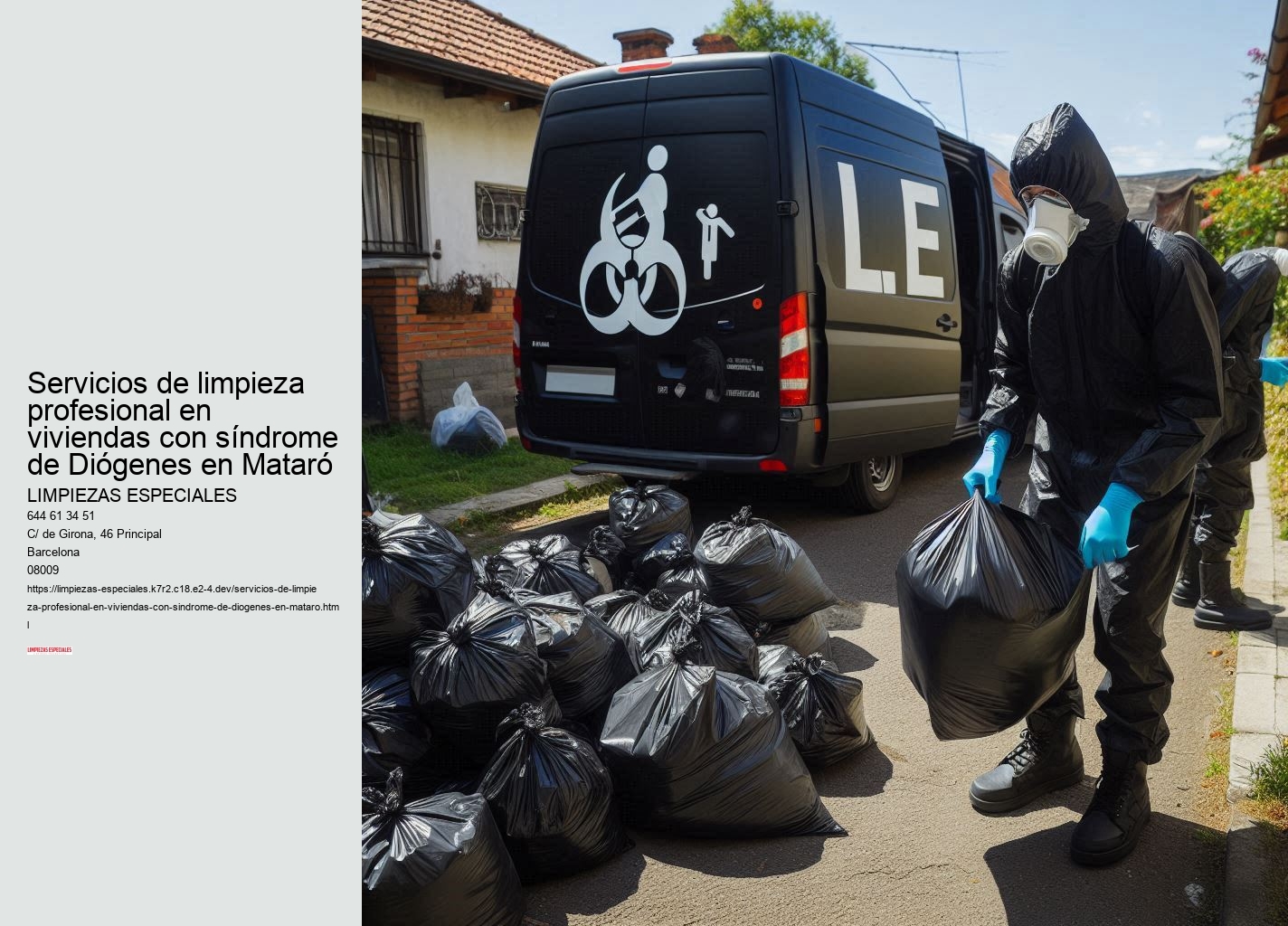 Eliminación de plagas y control de infecciones