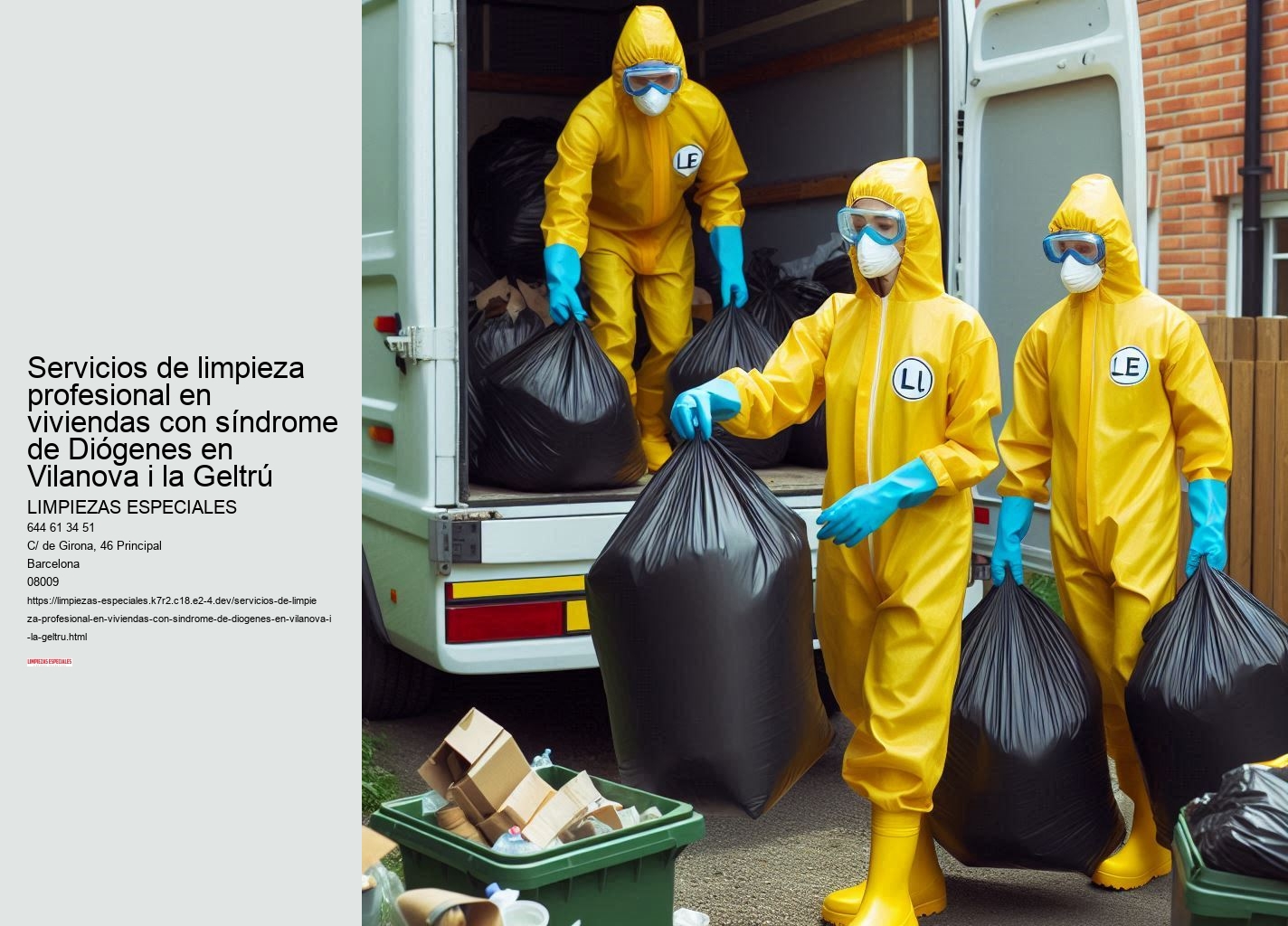 Eliminación de plagas y control de infecciones